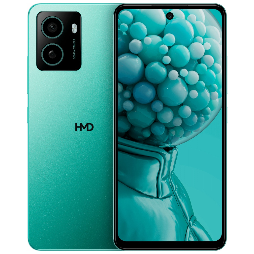 Мобільний телефон HMD Pulse Plus 6/128Gb Glacier Green - зображення 1