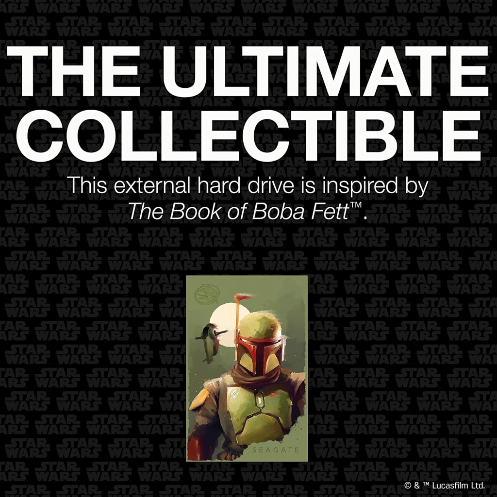 Зовнішній жорсткий диск 2.5" 2TB FireCuda Gaming Hard Drive Star Wars edition Seagate (STKL2000406) - зображення 3