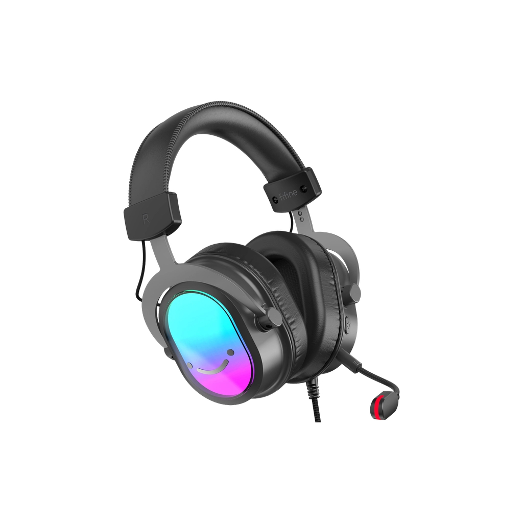 Навушники Fifine H16 7.1 RGB Black (H16) - зображення 3