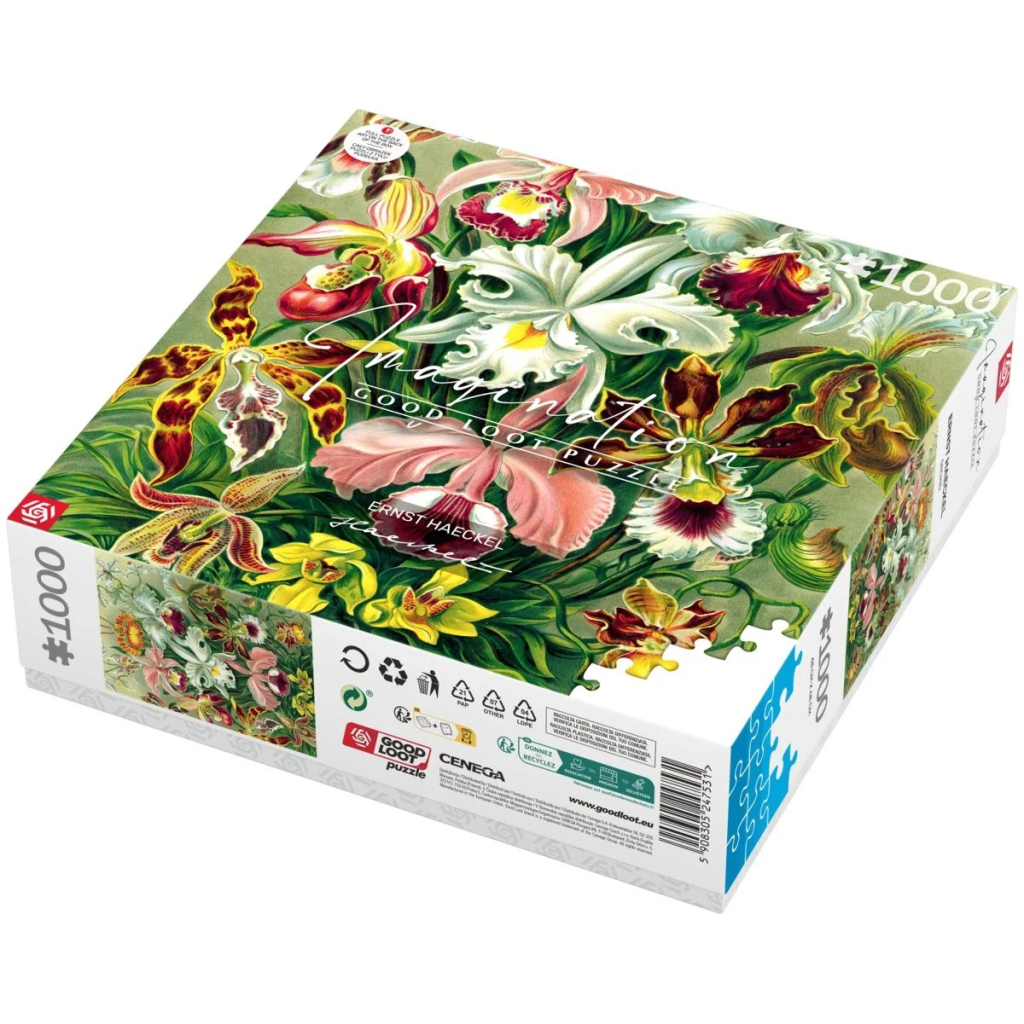 Пазл GoodLoot Imagination: Orchid Ernst Haeckel 1000 ел. (5908305247531) - picture 8
