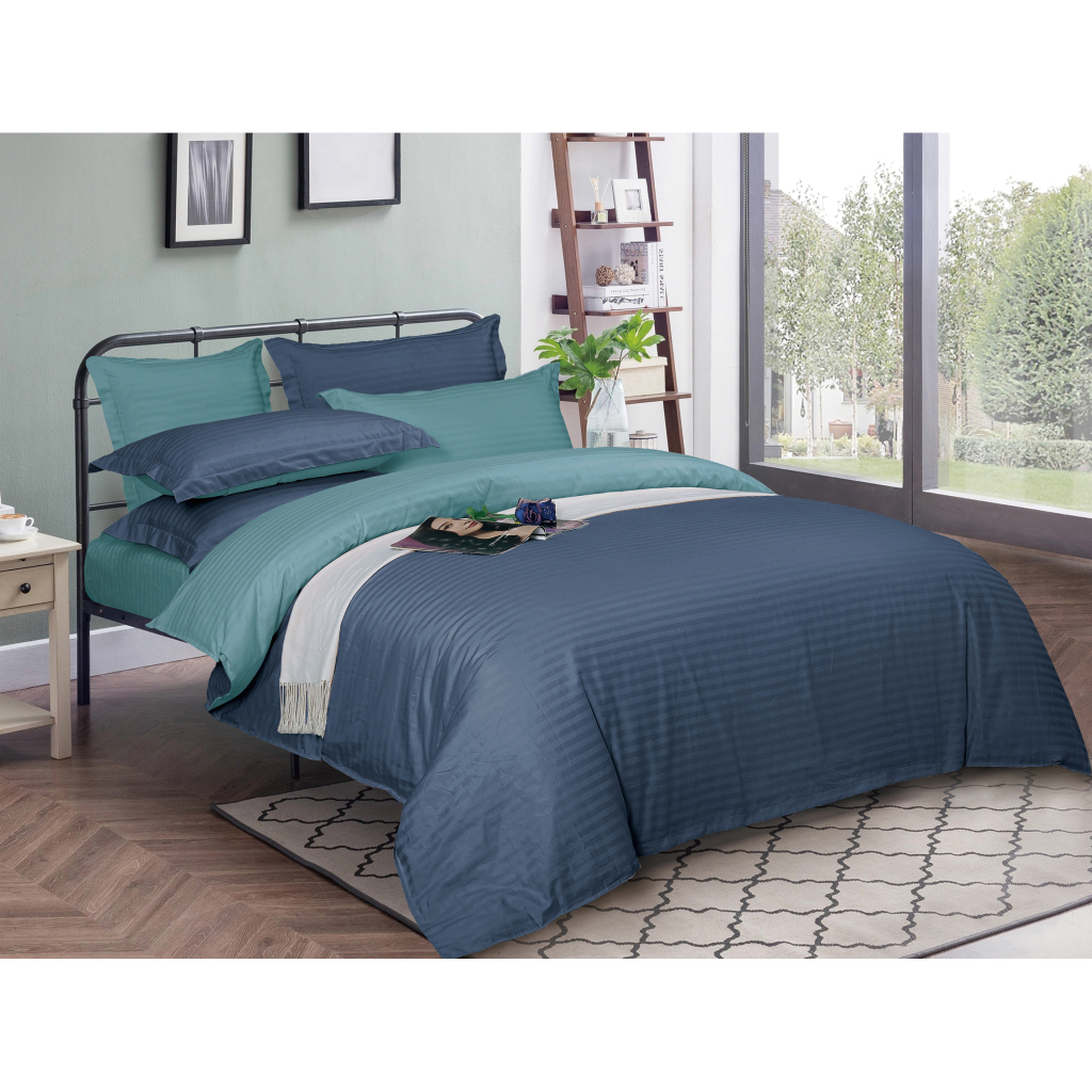 Постільна білизна MirSon Satin Stripe 30-0020 + 30-0015 Arabaji 110х140 Дитяча (2200005247563) - зображення 1