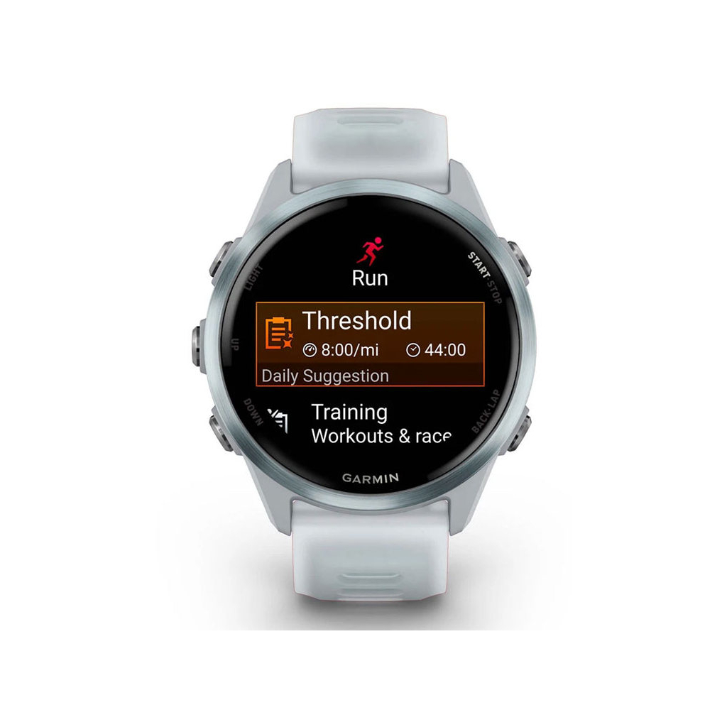 Смарт-годинник Garmin Forerunner 570 - 42MM, Whitestone/Cloud Blue, GPS смарт-годи (010-02970-01) - зображення 2