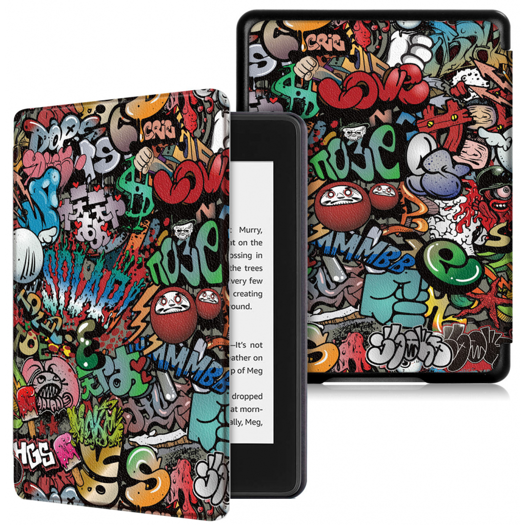Чохол до електронної книги BeCover Smart Case Amazon Kindle Paperwhite 11th Gen. 2021 Graffiti (707214) - зображення 1