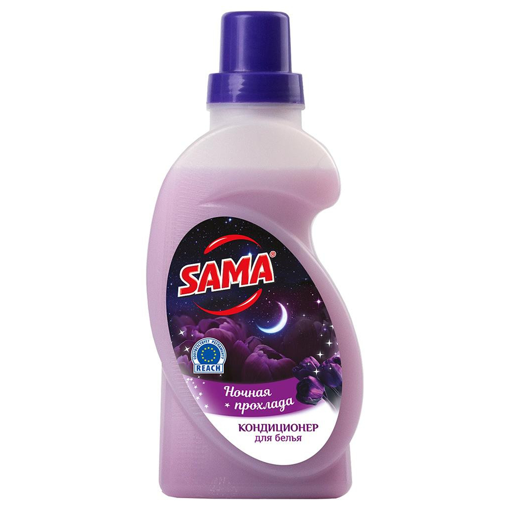 Кондиціонер для білизни Sama Нічна прохолода 750 мл (4820020264123) - зображення 1
