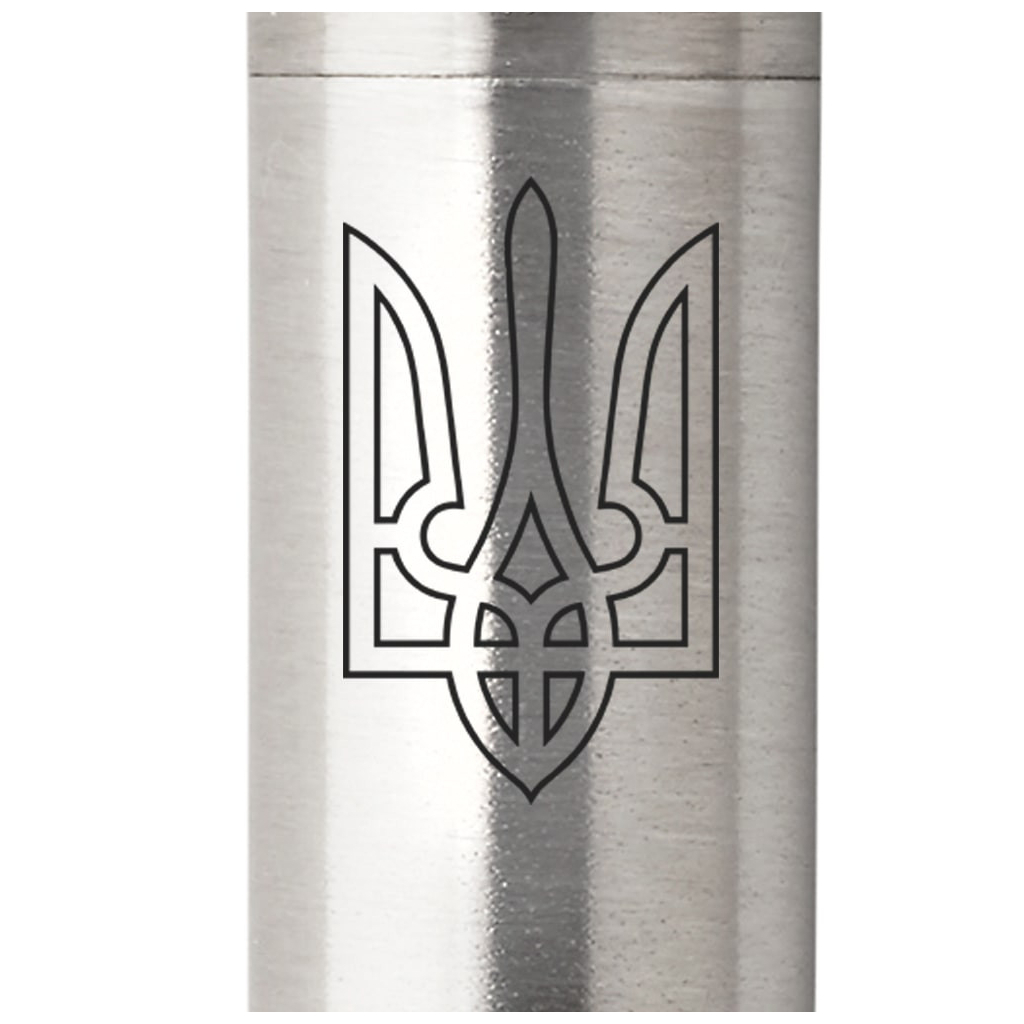 Ручка кулькова Parker JOTTER 17 UKRAINE SS GT BP Тризуб прозорий (16032_T010b) - зображення 2