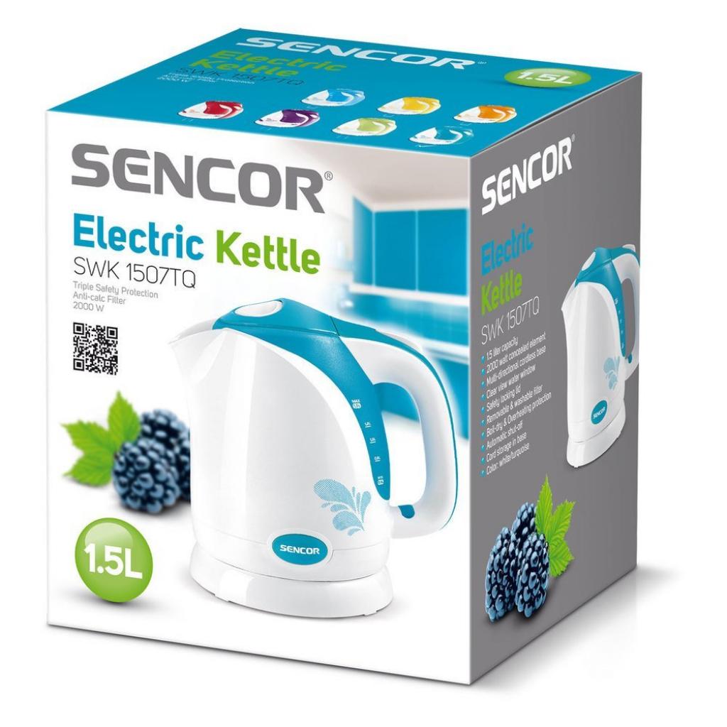 Електрочайник Sencor SWK 1507 TQ (SWK1507TQ) - зображення 2