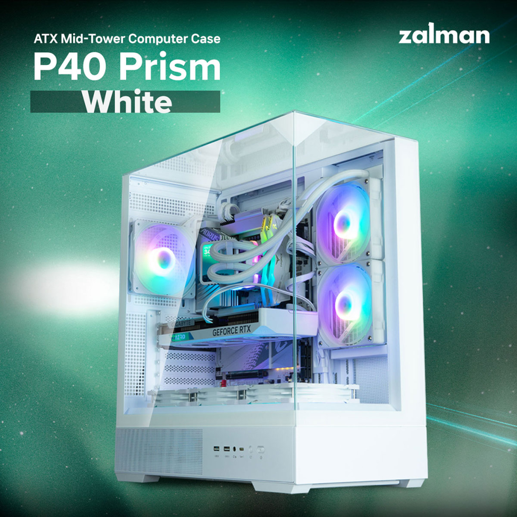Корпус Zalman P40PRISMWHITE - зображення 2