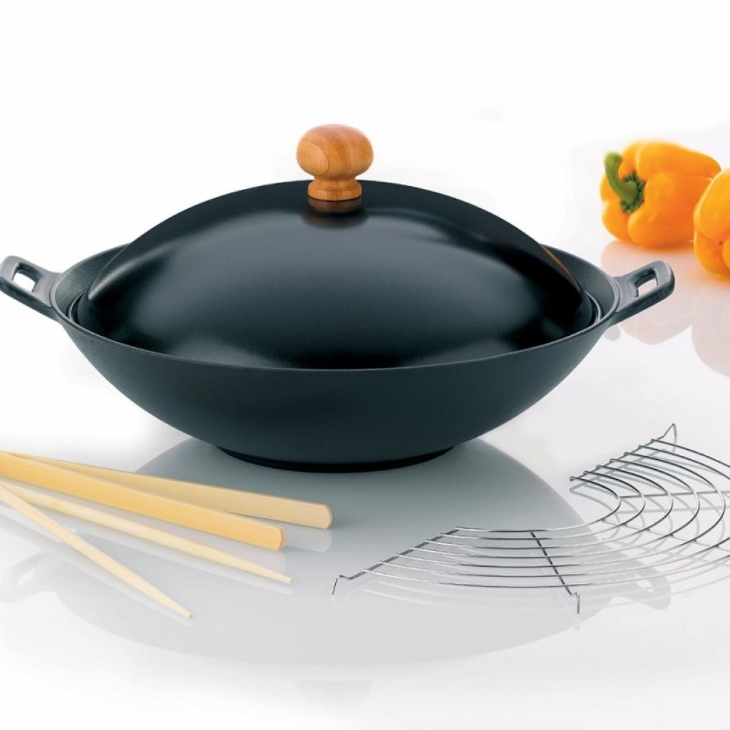 Сковорода Kela Asia WOK 36 см 5 предметов (77943) - зображення 6