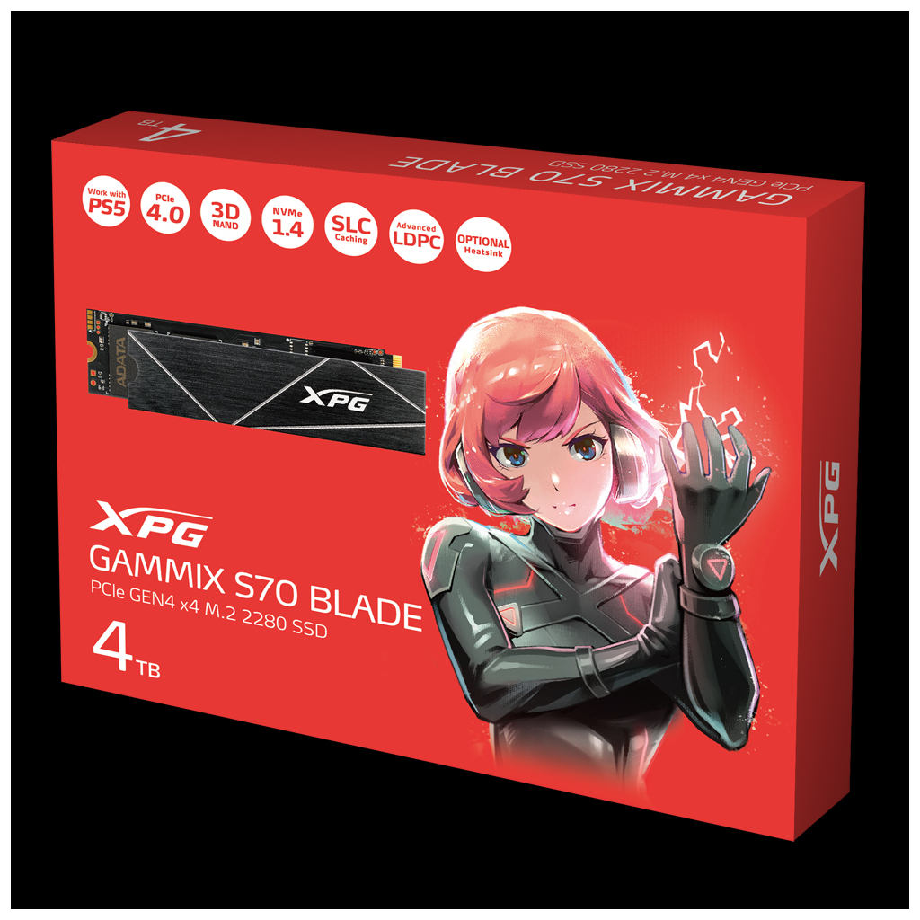 Накопичувач SSD M.2 2280 4TB ADATA (AGAMMIXS70B-4T-CS) - зображення 6