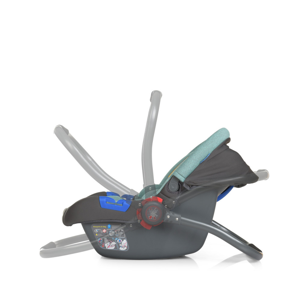 Автокрісло El Camino 0-13 кг ME 1043 Newborn+ royal mint (ME 1043 NEWBORN+ royal m) - зображення 4