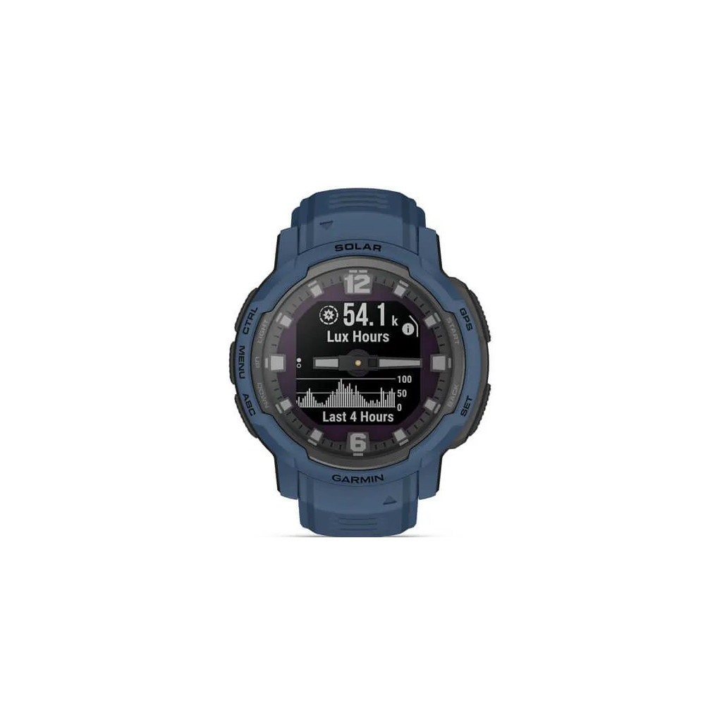 Смарт-годинник Garmin Instinct Crossover Solar, Tidal Blue, GPS (010-02730-02) - зображення 2