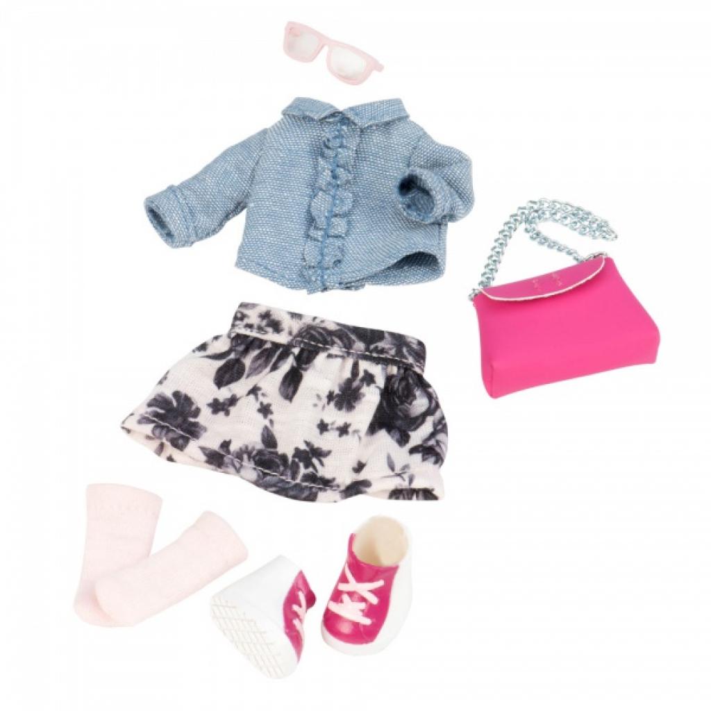 Аксесуар до ляльки Lori Набір одягу для ляльок джинсова куртка (LO30000Z) - зображення 1