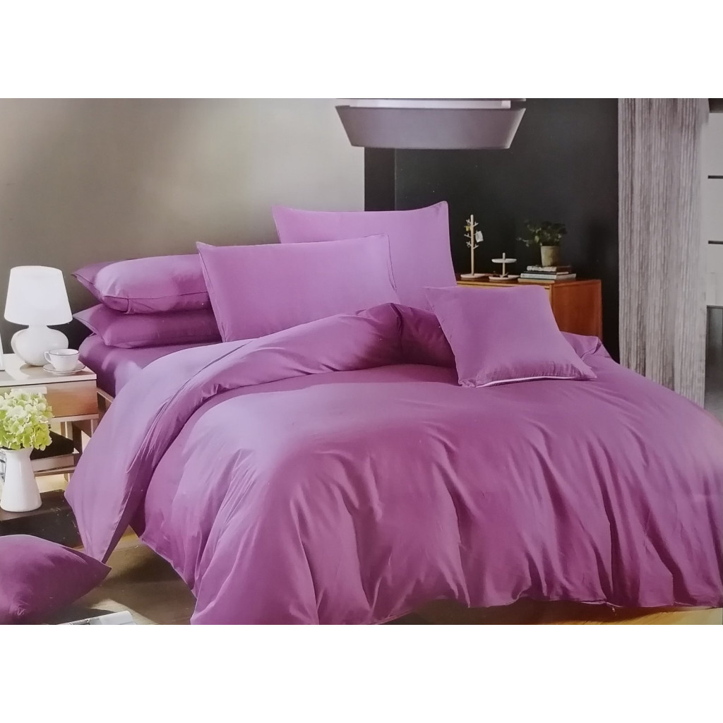 Постільна білизна ШЕМ НЕМР котон бузковий односпальний 150х215 (076КПбузок) - зображення 1