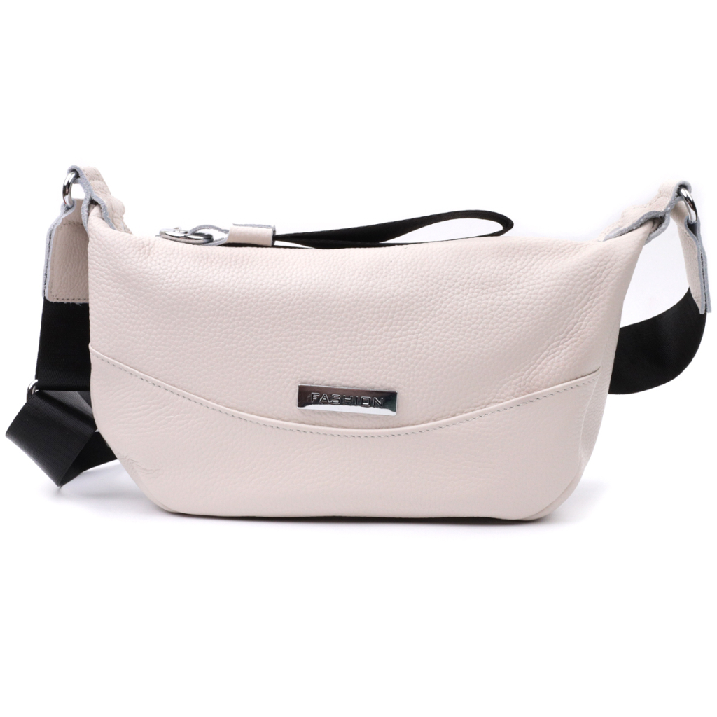 Сумка Vintage Жіноча через плече з натуральної шкіри Біла (22616) - зображення 5