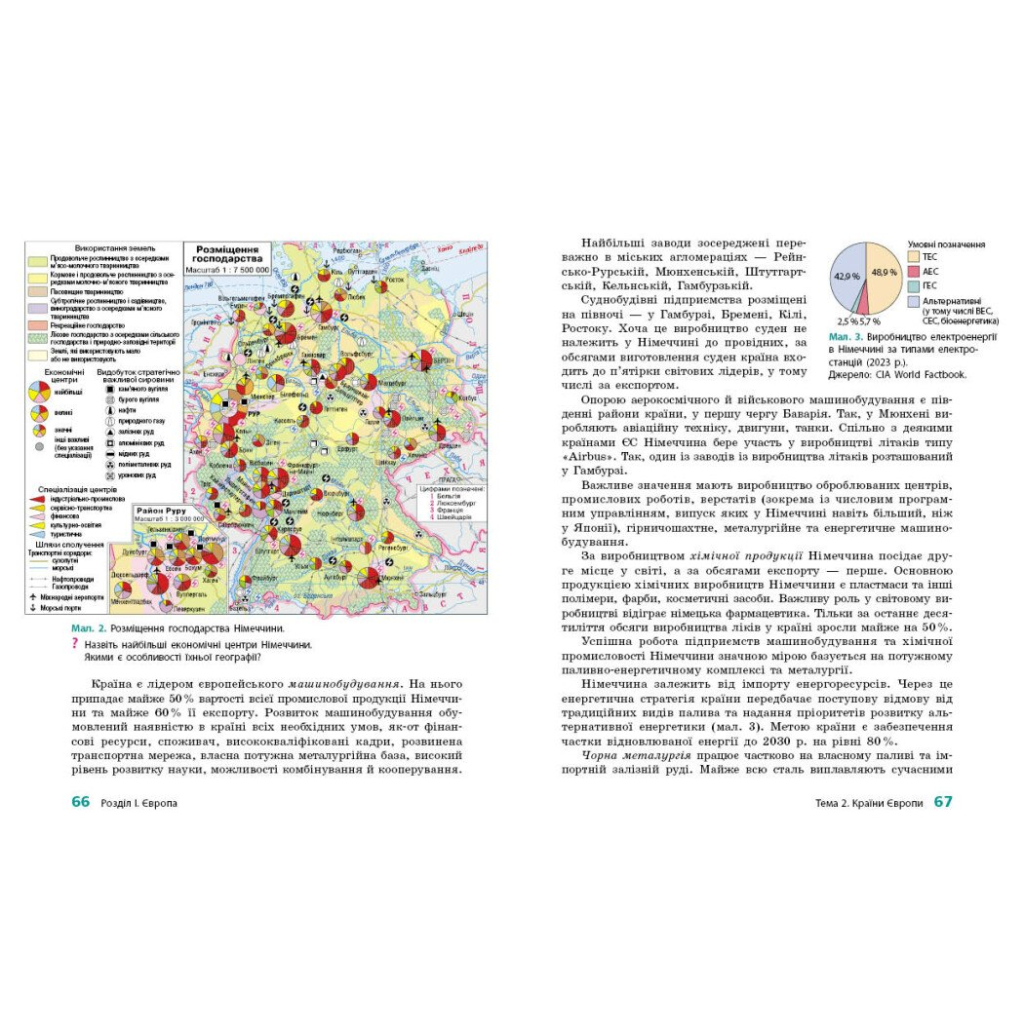 Підручник Географія. Для 10 класу. Рівень стандарту - Г.Д. Довгань Ранок (9786170991638) - зображення 6