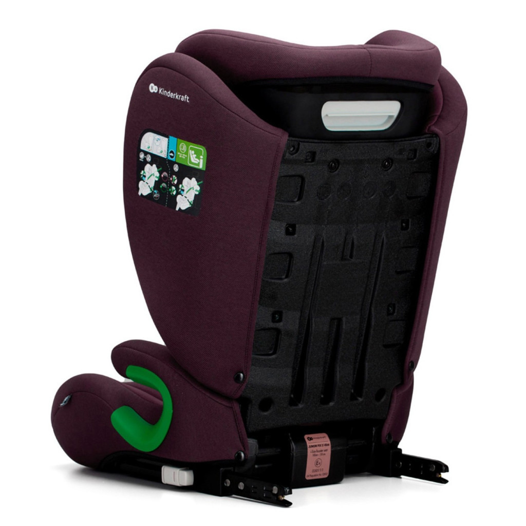 Автокрісло Kinderkraft Junior Fix 2 i-Size Cherry Pearl (KCJUFI20RED0000) (5902533921584) - зображення 5