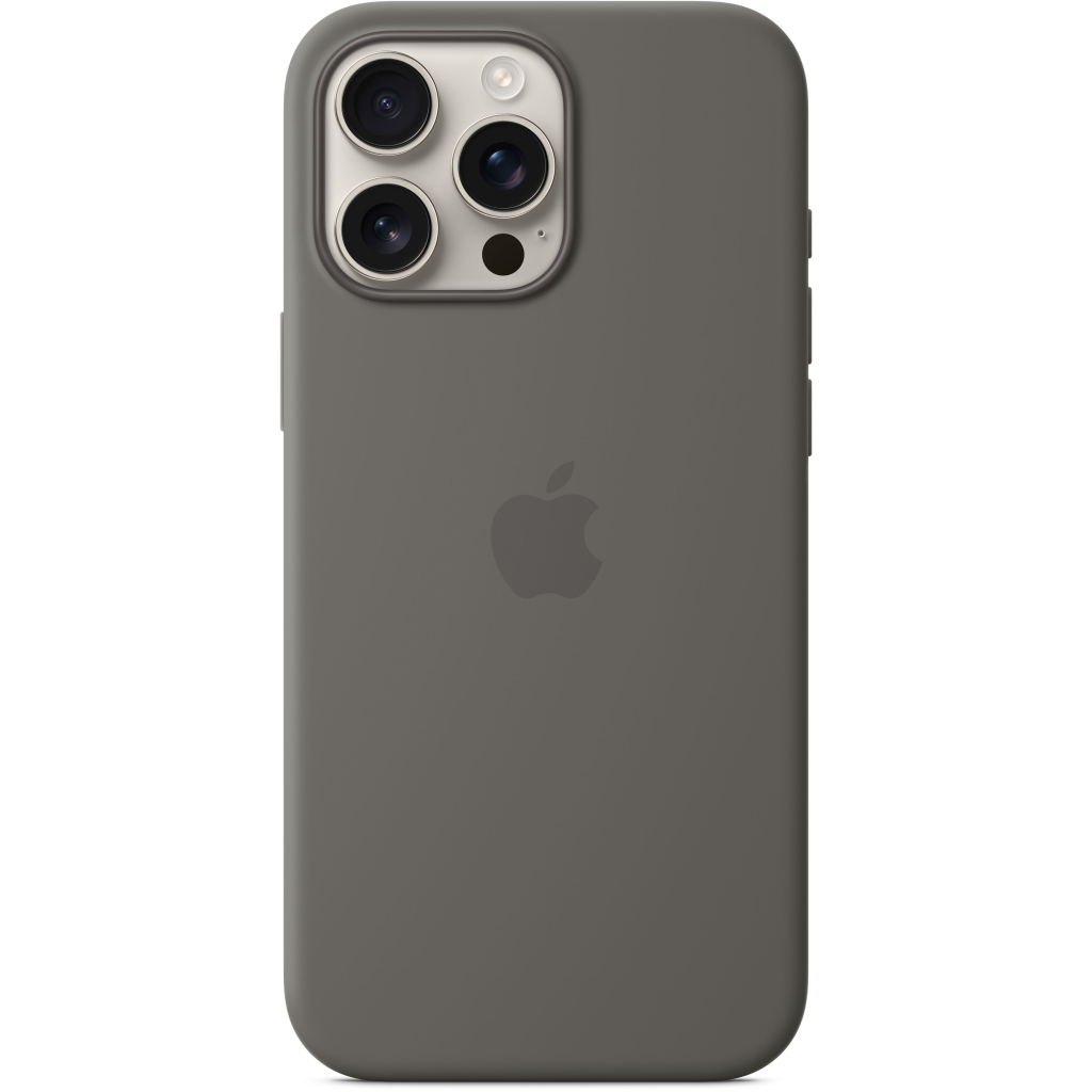 Чохол до мобільного телефона Apple iPhone16 Pro Max Silicone Case with MagSafe - Stone Gray (MYYV3ZM/A) - зображення 2