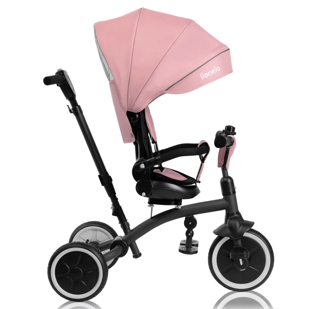 Дитячий велосипед Lionelo Tris Plus Pink Rose (LO-TRIS PLUS PINK ROSE) - зображення 5