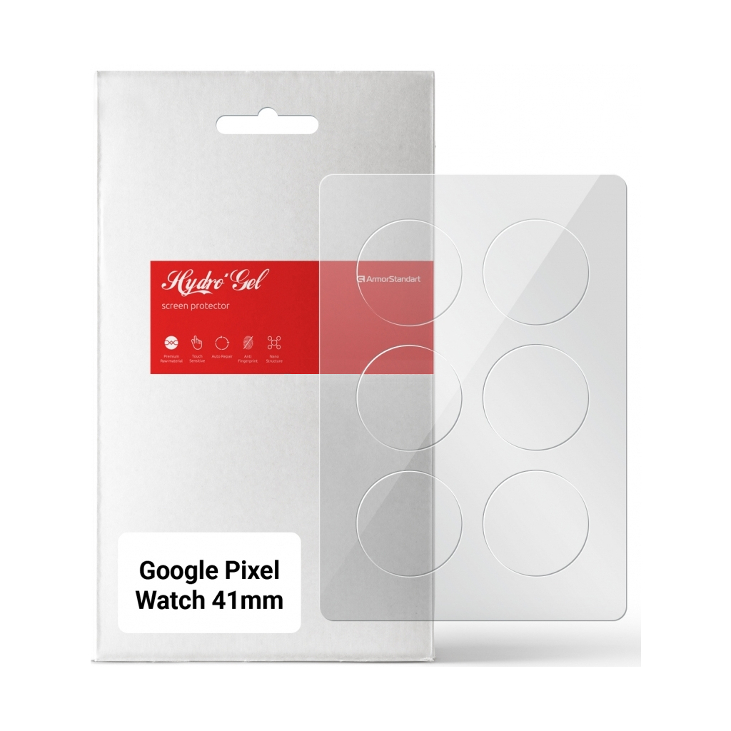 Плівка захисна Armorstandart Google Pixel Watch 41mm 6 шт. (ARM65227) - зображення 1