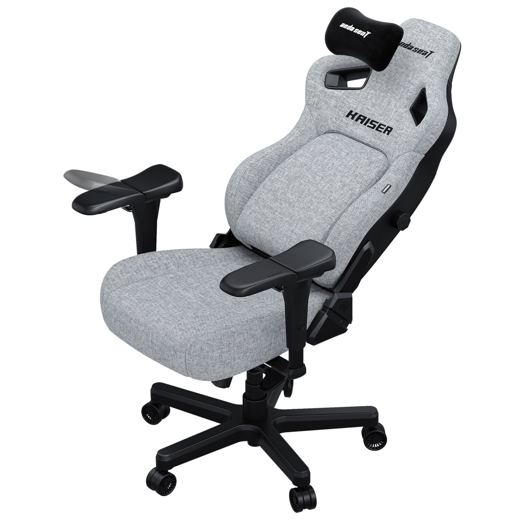 Крісло ігрове Anda Seat Kaiser 4 Fabric Size L Grey (AD12YDDC-L-20-G-CF) - зображення 6