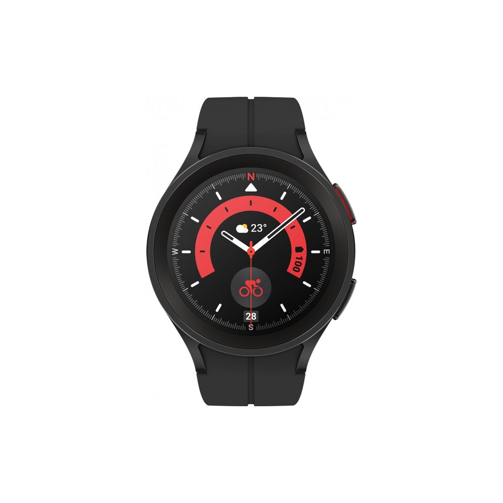 Смарт-годинник Samsung Galaxy Watch 5 Pro 45mm eSIM Black (SM-R925FZKASEK) - зображення 2