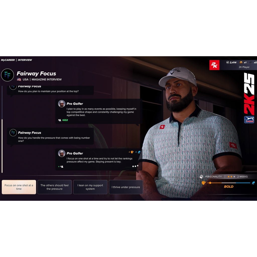 Гра Sony PGA 2K25, BD дис (5026555438445) - изображение 6