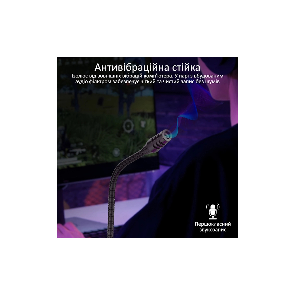 Мікрофон Vertux Condor USB Black (condor.black) - зображення 3