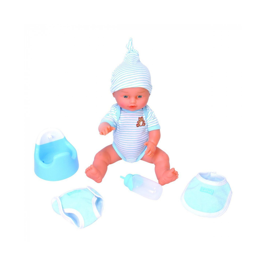 Пупс Lotus функціональний з аксесуарами 38 см , рожевий (6534081) - зображення 3