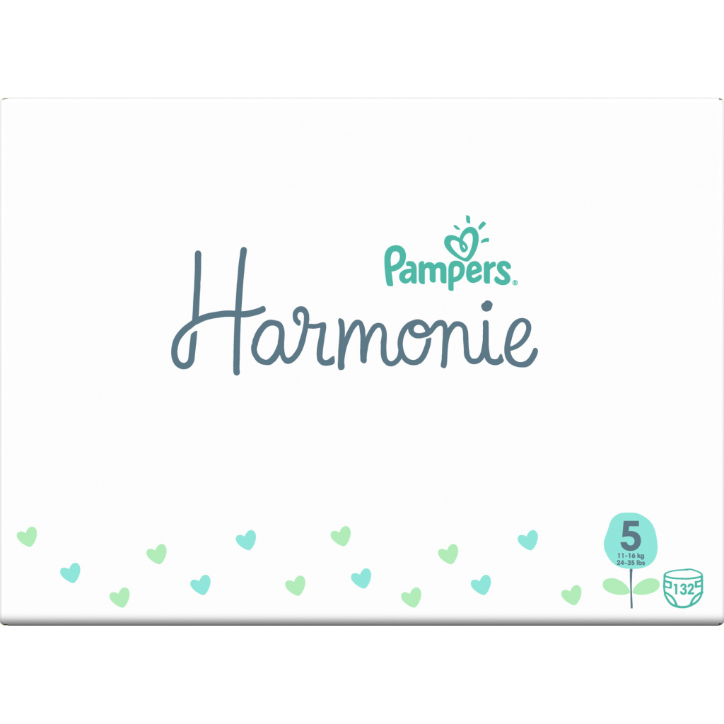 Підгузки Pampers Harmonie Розмір 5 (11-16 кг) 132 шт (8006540156476) - зображення 2