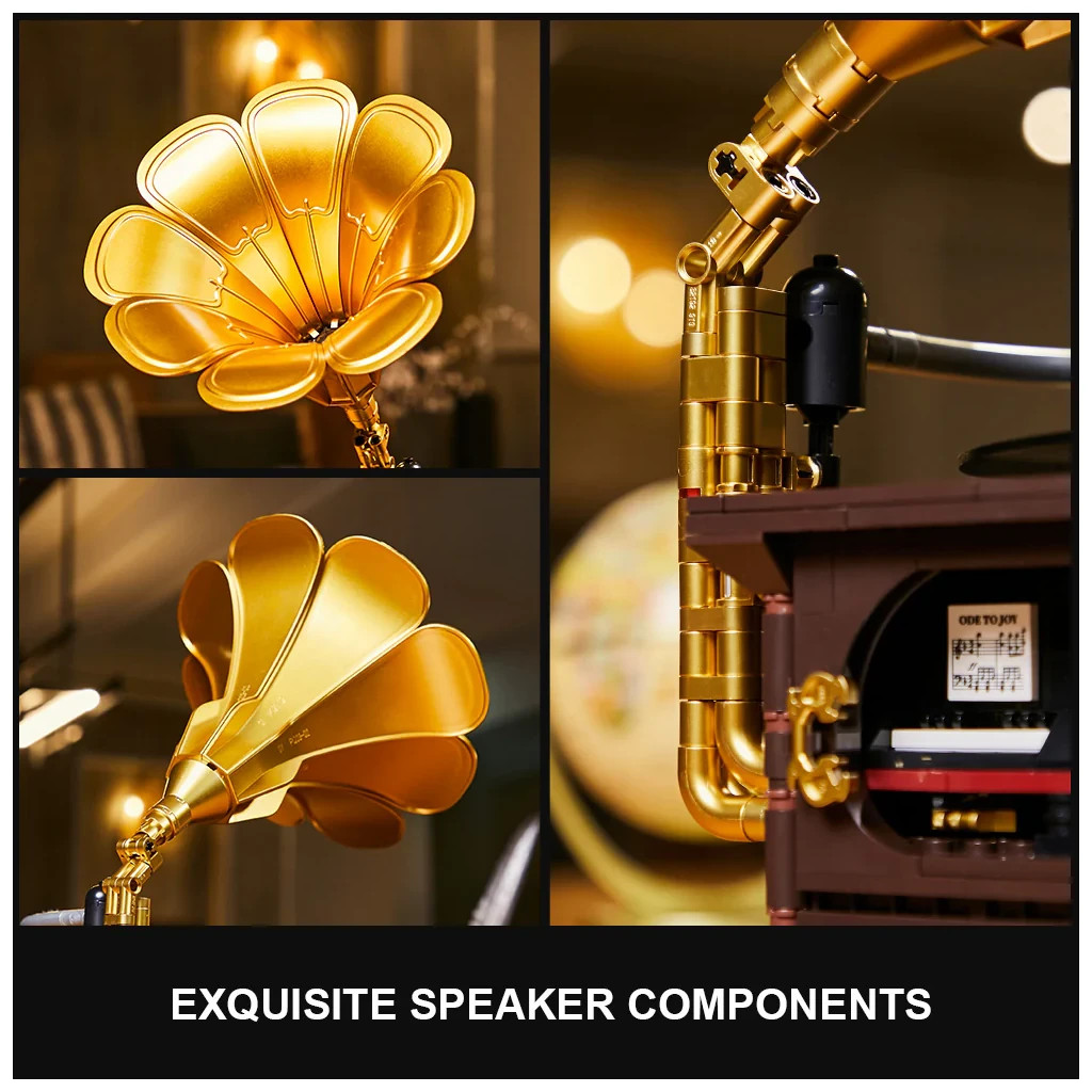 Конструктор Pantasy Original - Retro Ретро-грамофон (85009) - зображення 5