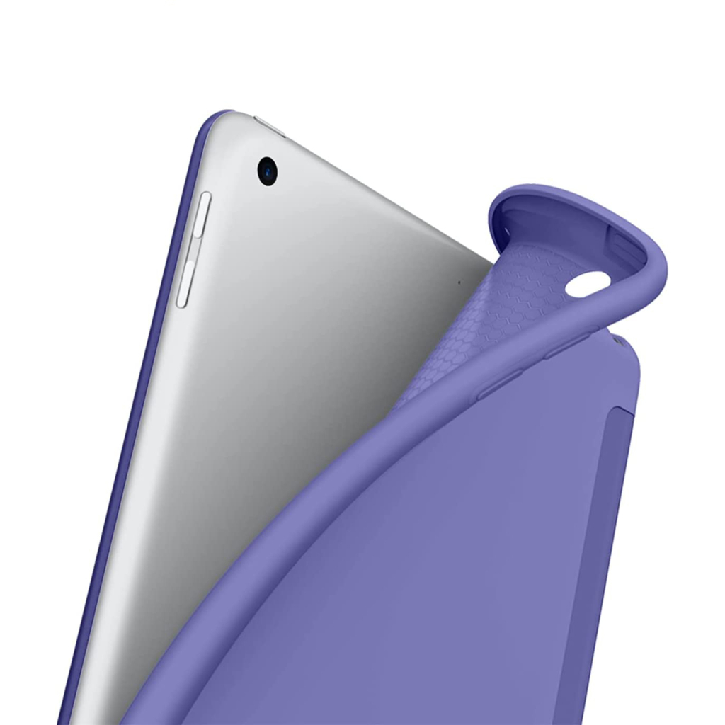 Чохол до планшета BeCover Tri Fold Soft TPU Silicone Apple iPad 9.7 2017/2018 A1822/A1823/A1893/A1954 Purple (706880) - зображення 3