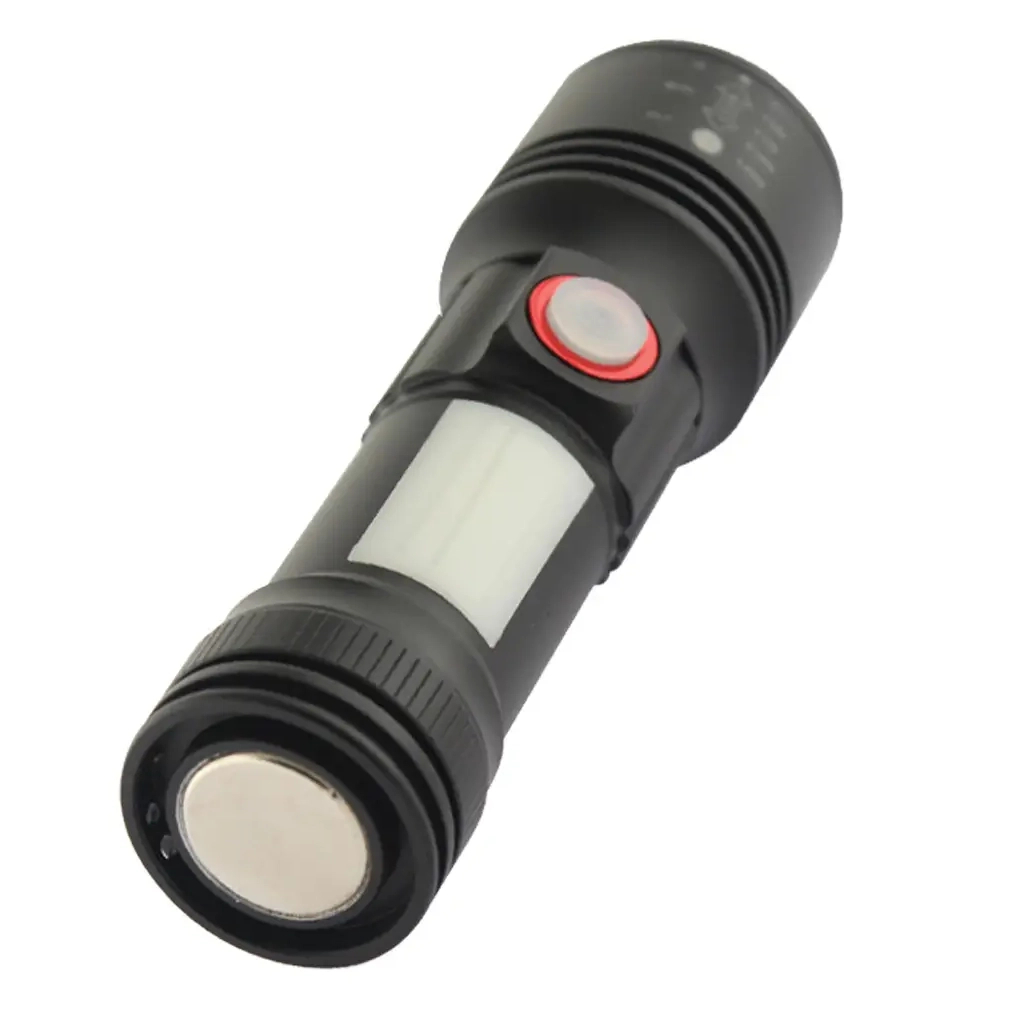 Ліхтар Quantum Adept 10W LED zoom +COB з USB (QM-FL1031) - зображення 2