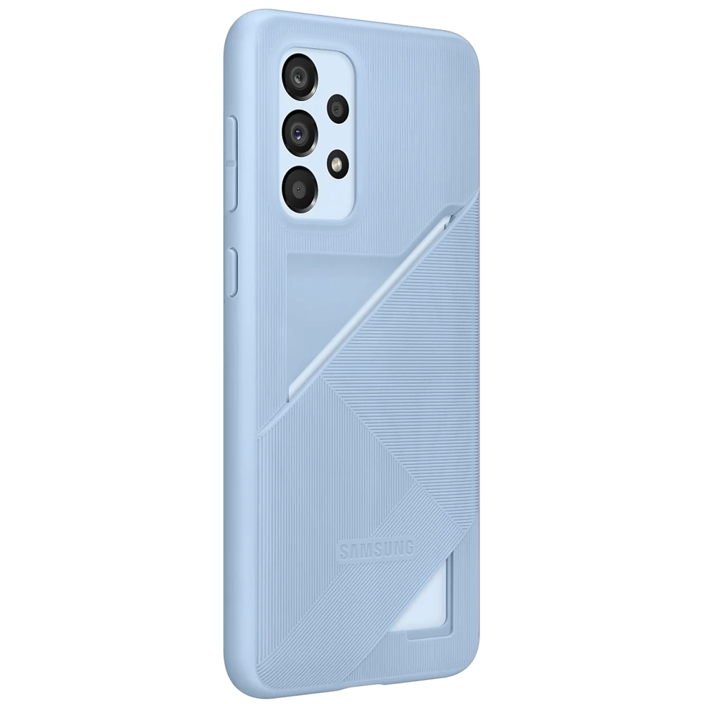 Чохол до мобільного телефона Samsung Card Slot Cover Samsung A33 (A336) Artic Blue (EF-OA336TLEGRU) - зображення 3
