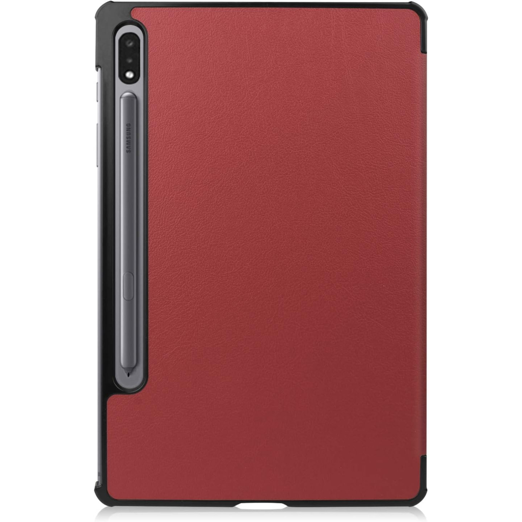 Чохол до планшета BeCover Smart Case Samsung Tab S9 (SM-X710/SM-X716)/S9 FE (SM-X510/SM-X516B) 11.0" Red Wine (709893) - зображення 2