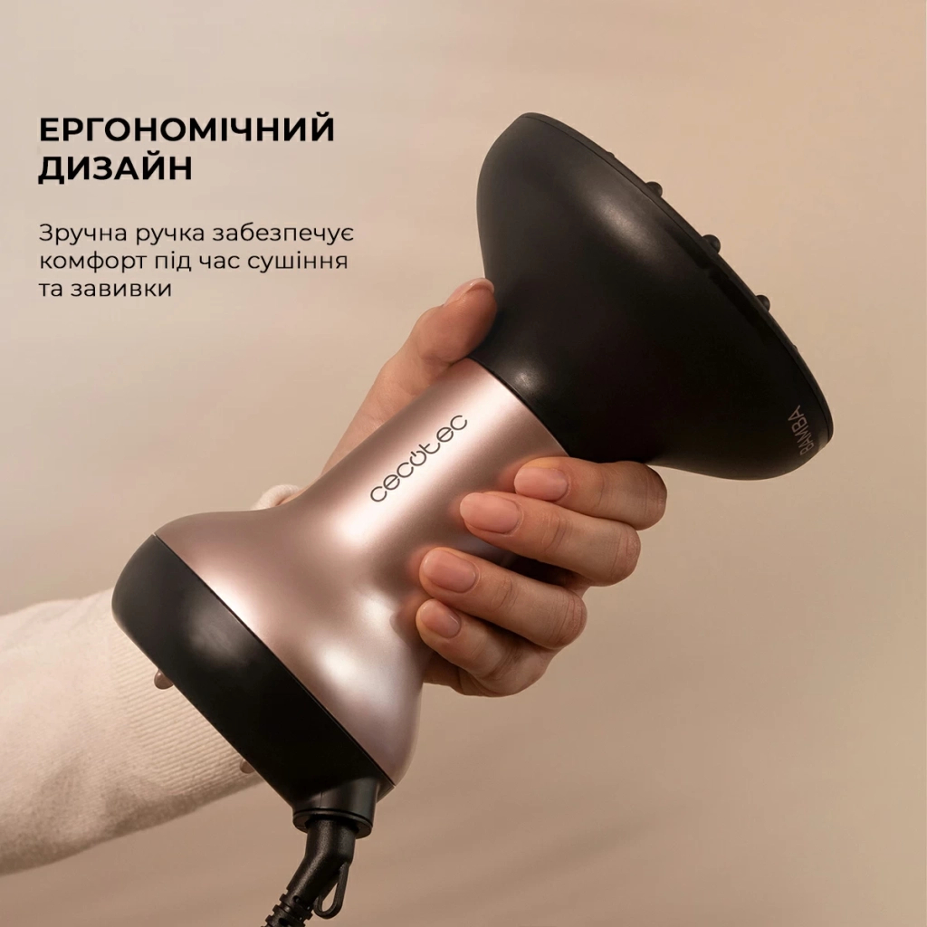 Фен Cecotec Ionicare MagiCurls Black (CCTC-04416) - зображення 7