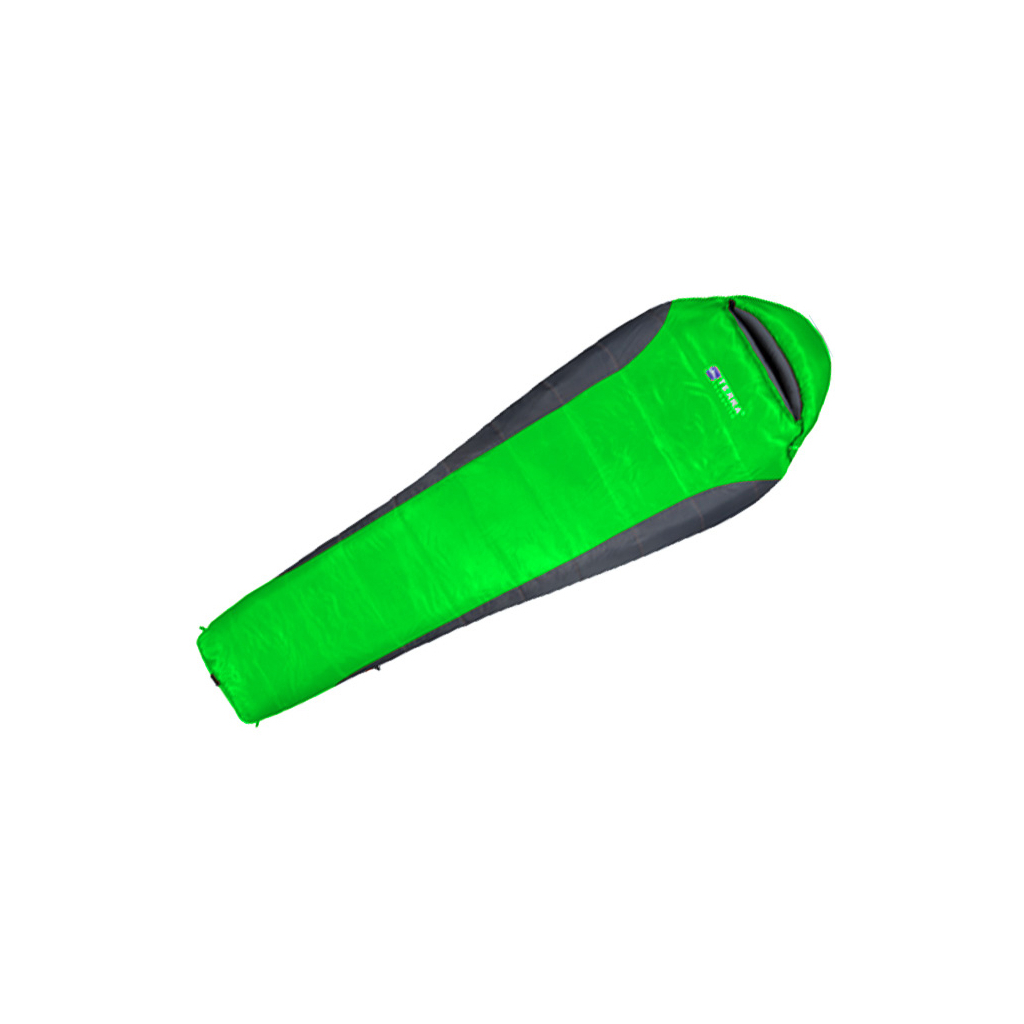 Спальний мішок Terra Incognita Siesta 100 L green / gray (4823081505181) - зображення 1