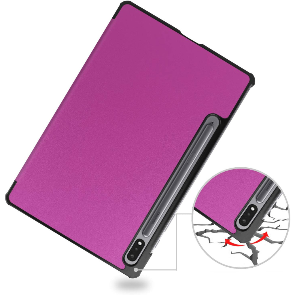 Чохол до планшета BeCover Smart Case Samsung Tab S9 (SM-X710/SM-X716)/S9 FE (SM-X510/SM-X516B) 11.0" Purple (709892) - зображення 6