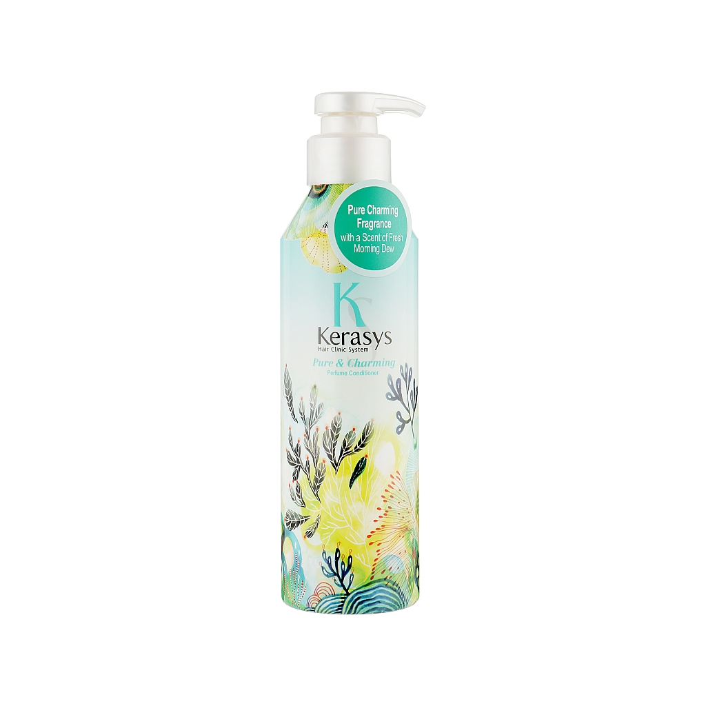 Кондиціонер для волосся KeraSys Pure & Charming Perfumed Rinse 600 мл (8801046992753) - зображення 1