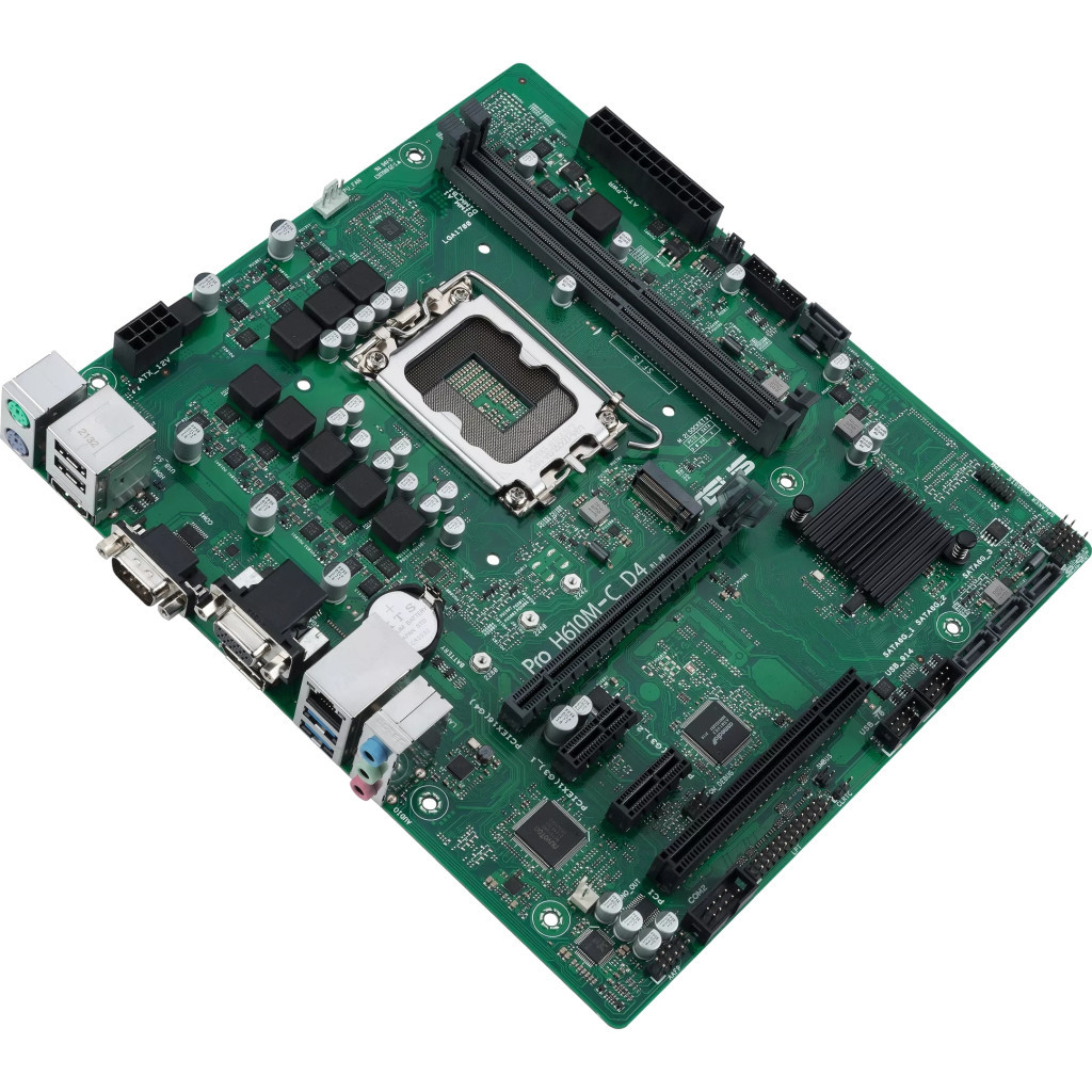 Материнська плата ASUS Pro H610M-C D4-CSM - зображення 4