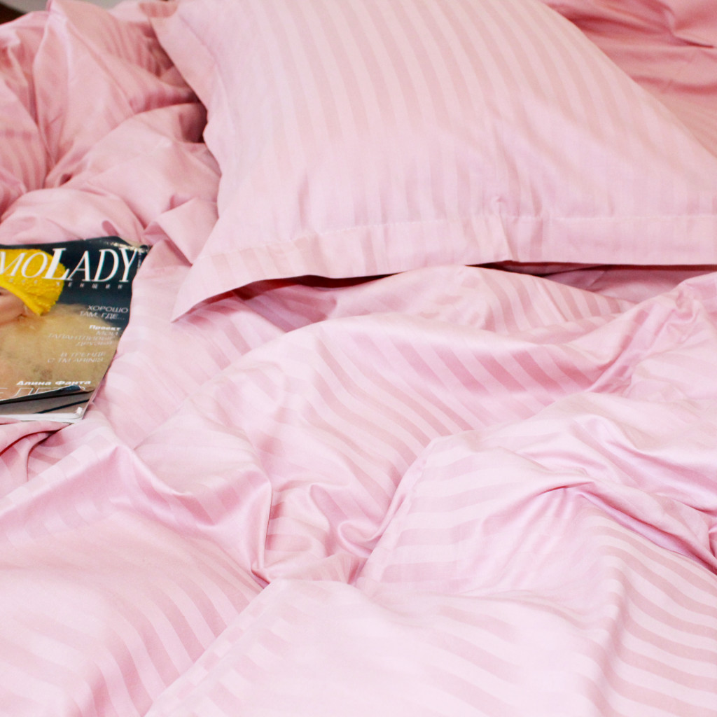 Постільна білизна MirSon Satin 30-0007Pink 160х220 Сімейний (2200005249918) - зображення 7