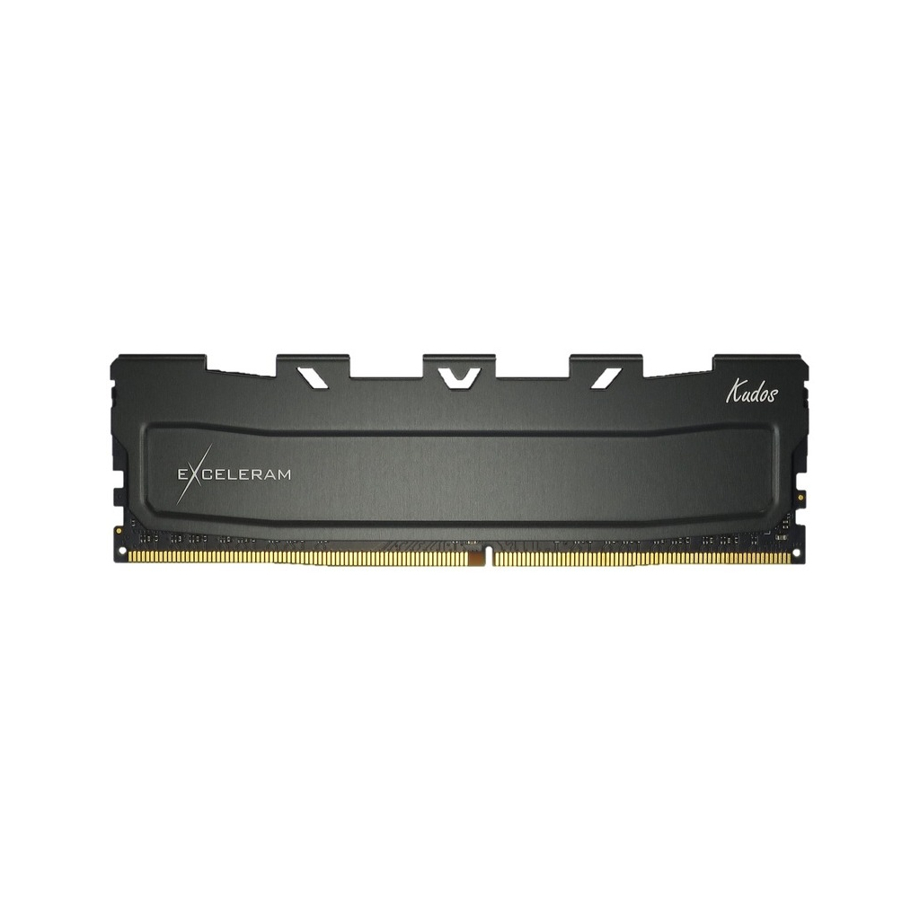 Модуль пам'яті для комп'ютера DDR4 32GB 3200 MHz Black Kudos eXceleram (EKBLACK4323222C) - зображення 1