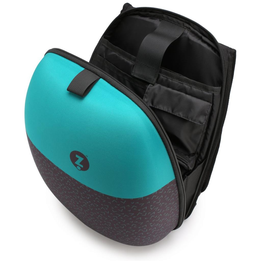 Рюкзак для ноутбука Zipit 14" SHELL BLACKTURQUOISE (ZSHL-BG) - зображення 4