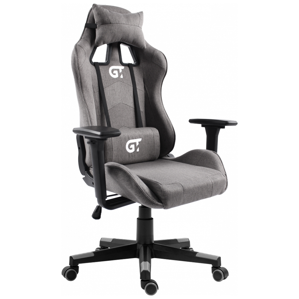 Крісло ігрове GT Racer X-5934-B Gray (X-5934-B Kids Fabric Gray) - зображення 2