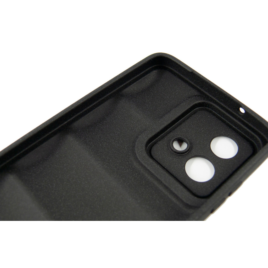 Чохол до мобільного телефона Dengos Soft Motorola G84 (black) (DG-TPU-SOFT-41) - зображення 5