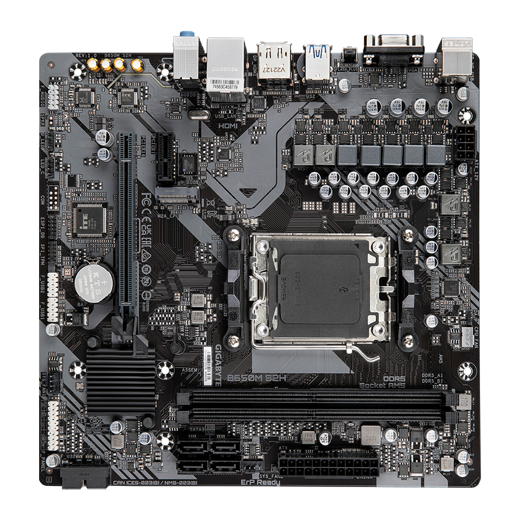 Материнська плата GIGABYTE B650M S2 (B650M S2H) - зображення 4