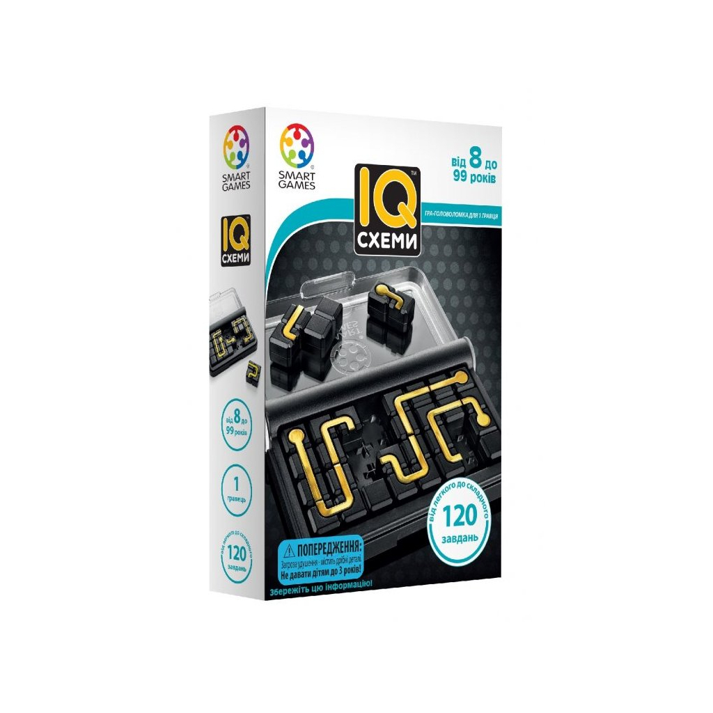 Настільна гра Smart Games IQ Схеми (SG 467 UKR) - зображення 1
