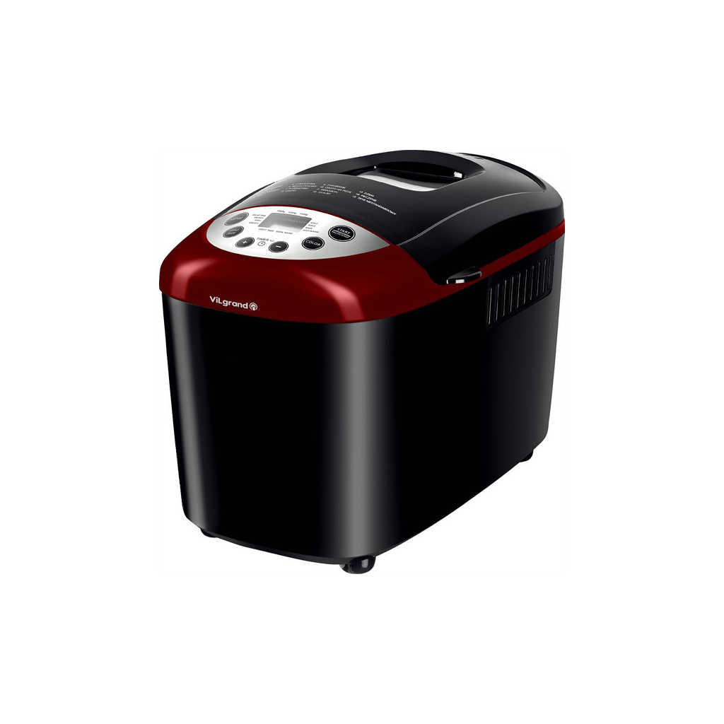 Хлібопічка Vilgrand VBM 85152 white red - зображення 1