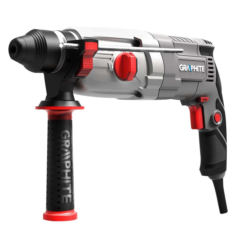 Перфоратор Graphite SDS-plus, 800Вт, 2.8Дж, кейс 3.28кг (58G538) - изображение 1