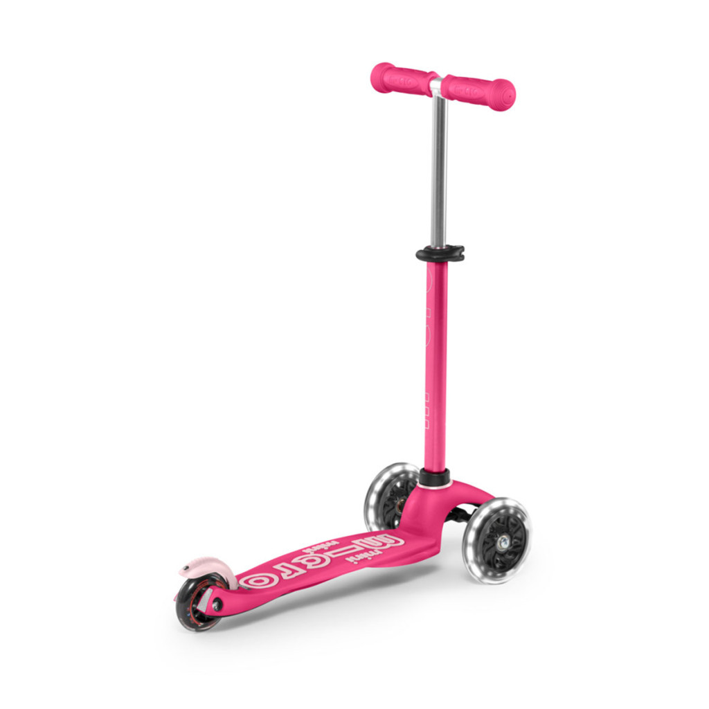 Самокат Micro Mini 3in1 Deluxe Plus LED Pink (MMD146) - зображення 5
