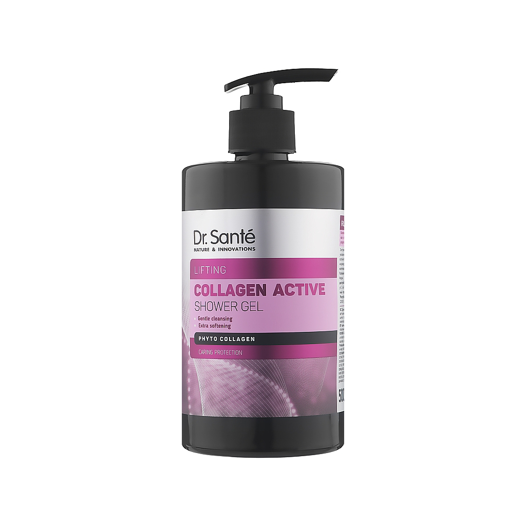 Гель для душу Dr. Sante Collagen Active Lifting 500 мл (5901845506724) - зображення 1